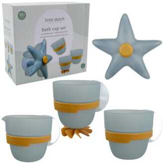Little Dutch Badwand Bekers Zeester