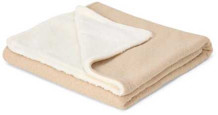 Little Dutch ledikant deken gebreid pure