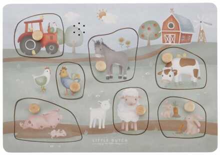 Little Dutch Little Farm Geluiden Puzzel