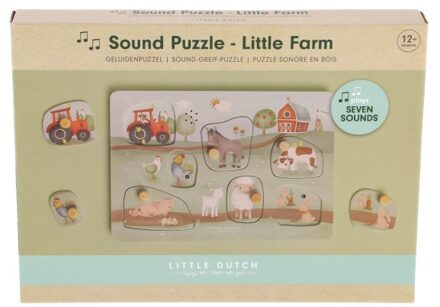 Little Dutch Little Farm Geluiden Puzzel