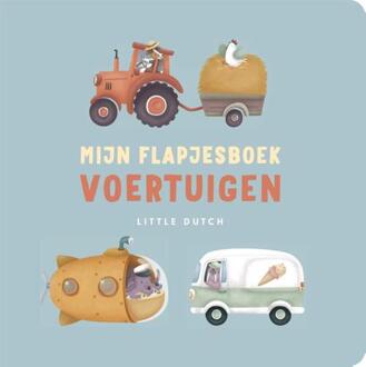 Little Dutch: Mijn flapjesboek. Voertuigen. Kartonboek. 1+