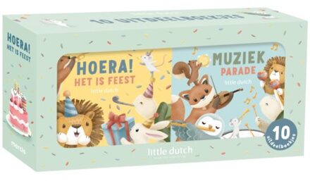 Little Dutch Uitdeelboekjes - Hoera! Het Is Feest & Muziekparade - Little Dutch - Mercis Publishing