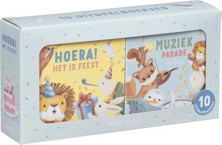 Little Dutch uitdeelboekjes - hoera! het is feest & muziekparade -  Mercis Publishing (ISBN: 9789056470753)