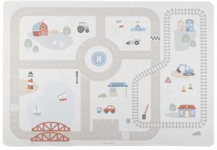 Little Dutch vloerkleed Auto
