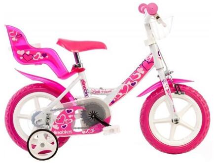 Little Heart fiets 12 inch met handrem