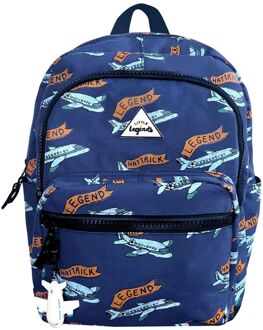 Little Legends Backpack L football plane schooltas kind Multicolor - H 38 x B 27 x D 14 cm