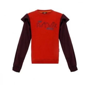 little miss juliette Sweater Rood - 110/116