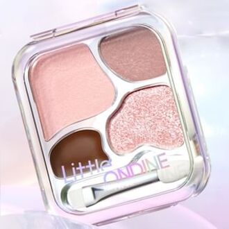 Little Ondine Four Colors Eyeshadow Palette - 02 #02 Pink - 4.5g