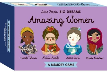 Little People, Big Dreams Amazing Women Memory Game - Little People, Big Dreams - Maria Isabel Sanchez Vegara