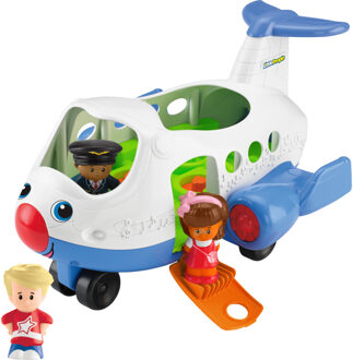 Little People Vliegtuig - Speelfigurenset
