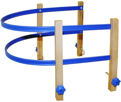 Little Tikes Rugleuning voor op de slee - blauw Bruin