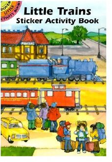 Little Trains Sticker Activity Book - Ewing, Carolyn