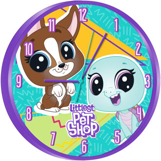 Littlest Pet Shop wandklok 25 cm voor kinderen