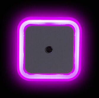 Litwod Z90 auto thuis Slimme LED Licht Inductie Sensor Controle Slaapkamer nachtlampje baby Bed Lamp US/EU Plug lamp 850 V-265 V 0.5W Paars / USA plug