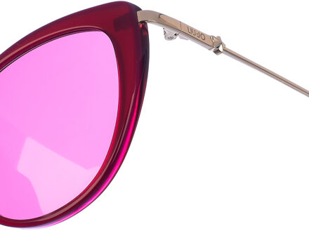 Liu Jo Acetaat zonnebril met ovale vorm LJ726S dames Paars - One Size
