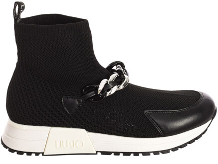 Liu Jo ALICIA 505 - Klassieke damessneaker - maat EU 35 Zwart