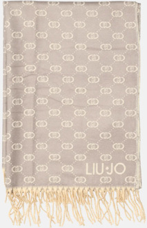 Liu Jo Basis Sjaal Liu Jo , Beige , Dames - ONE Size