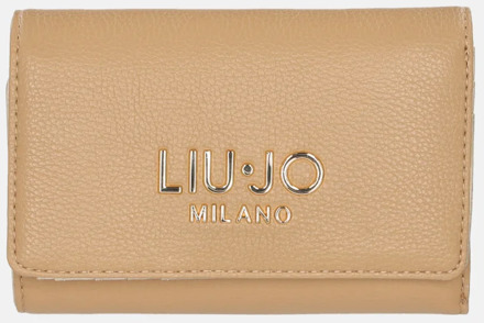 Liu Jo Caliwen overslagportemonnee trifold M cammello Bruin