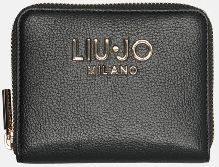 Liu Jo Caliwen ritsportemonnee ziparound M nero Zwart