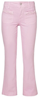 Liu Jo Cropped Jeans Liu Jo , Pink , Dames - W29