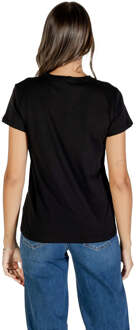 Liu Jo Dames T-Shirt - maat L Zwart