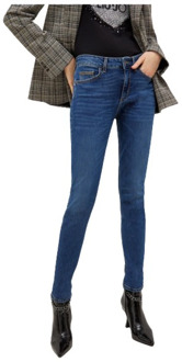 Liu Jo Divine Skinny Hoge Taille Jeans Liu Jo , Blue , Dames - W25