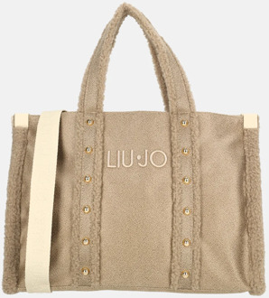 Liu Jo Eco Montone handtas naturale Beige