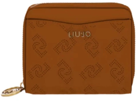 Liu Jo ECS M Rits Portemonnee Liu Jo , Brown , Dames - ONE Size