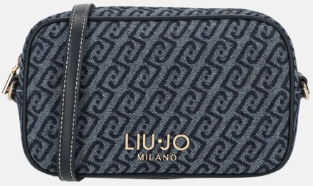 Liu Jo Evrim camera case crossbody tas S dress blue Blauw