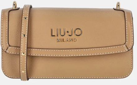 Liu Jo Evrim ecs crossbody tas cammello Bruin