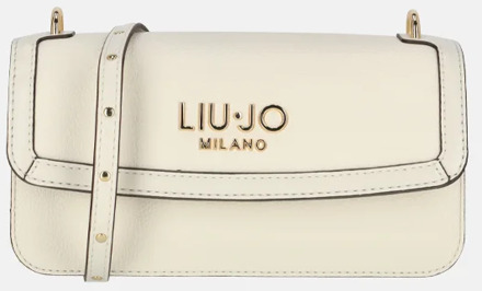 Liu Jo Evrim ecs crossbody tas cream Ecru