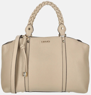 Liu Jo Fluida boston bag handtas neutro Beige