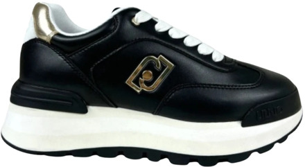 Liu Jo Gouden Detail Dames Sneakers Liu Jo , Black , Dames - 39 Eu,37 Eu,38 Eu,40 Eu,36 EU