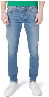 Liu Jo Heren Slim Jeans - Herfst/Winter Collectie Liu Jo , Blue , Heren - W29,W31