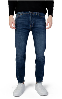 Liu Jo Heren Slim Jeans - Herfst/Winter Collectie Liu Jo , Blue , Heren - W31,W32