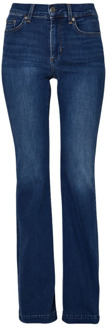 Liu Jo High-rise Flared Jeans in Blauw Liu Jo , Blue , Dames - W31,W32,W27,W28