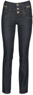 Liu Jo Hoge taille Skinny Jeans in NorHeren Wassing Liu Jo , Blue , Dames - W28,W25