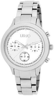 Liu Jo Layered Chrono TLJ1567 Dameshorloge Zilver