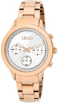 Liu Jo Layered Chrono TLJ1570 Dameshorloge Zilver