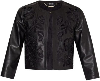 Liu Jo Leather Jackets Liu Jo , Black , Dames - L,M,S,Xs,2Xs