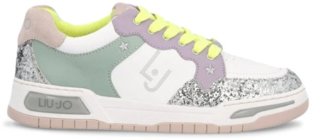 Liu Jo Lente/Zomer Dames Sneakers met Glitter Details Liu Jo , White , Dames - 38 Eu,39 Eu,40 Eu,37 EU