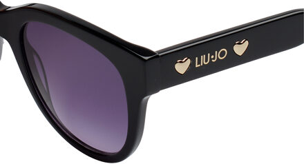 Liu Jo LJ772S Dames Ronde Zonnebril - maat Zwart