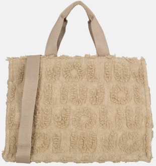 Liu Jo Logo handtas oat milk Ecru