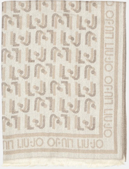 Liu Jo Logo sjaal canella Taupe