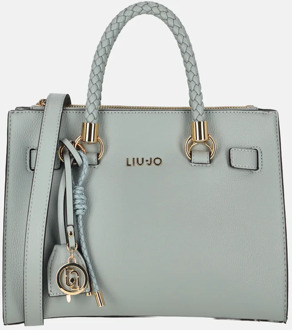 Liu Jo Manhattan Boston satchel handtas S cloud Lichtblauw