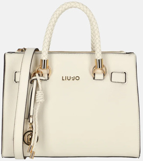 Liu Jo Manhattan Boston satchel handtas S cream Beige