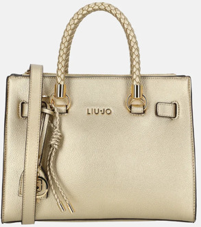 Liu Jo Manhattan Boston satchel handtas S light gold Goud