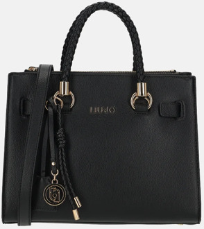 Liu Jo Manhattan Boston satchel handtas S nero Zwart