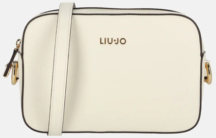 Liu Jo Manhattan camera case crossbody tas M cream Ecru