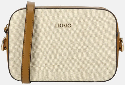 Liu Jo Manhattan camera case crossbody tas M naturale